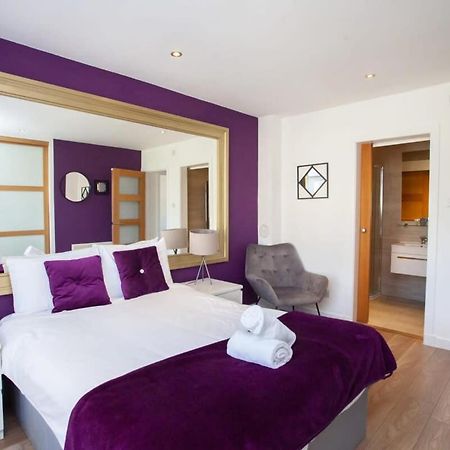 Mosspark Boulevard Exec Apartment II - Free Parking Glasgow Exterior foto
